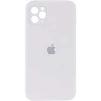 Чехол FULL Silicone Case для iPhone 11 Pro Max White (силиконовый чехол белый силикон кейс айфон 11 про Макс)