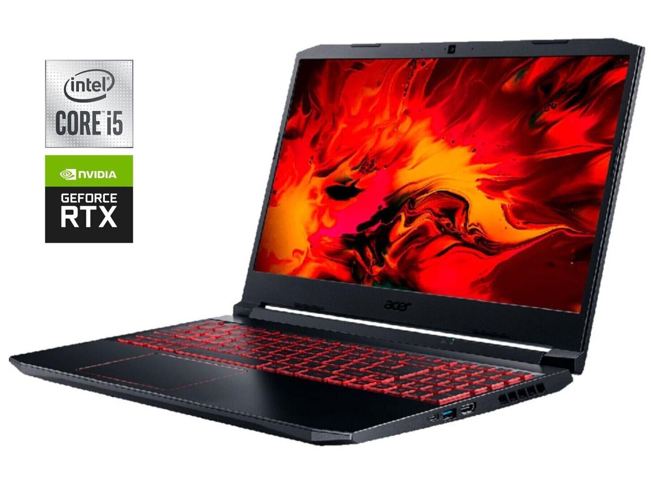 Ігровий ноутбук Acer Nitro 5 AN515-55/ 15.6" 1920x1080/ i5-10300H/ 16GB RAM/ 512GB SSD/ RTX 3060 6GB