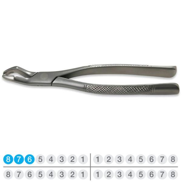 Щипці FX53R для видалення верхніх блискарів тип Hu-Friedy, фото 1