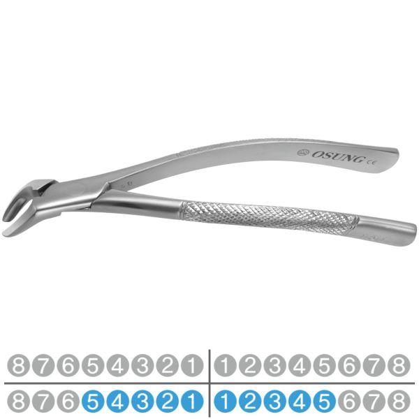 Щипці FX151 для видалення нижніх передніх зубів і премілярів 5-1 1-5 тип Hu-Friedy, фото 1