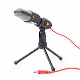 Мікрофон настільний Gembird MIC-D-03, чорного кольору, фото 3