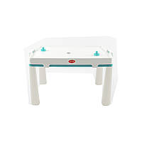 Детский пластиковый стол с насадкой для аэрохоккея DOLONI TOYS 04580 Бирюзовый KT, код: 8103555