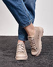 Кеди unisex OSTIN бежеві, фото 6