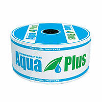 Крапельна стрічка Aqua Plus / Аква Плюс 300 м, 30 см, 8 mil, 1 л/год, з м'яким щілиновидним емітером (Aqua Plus)
