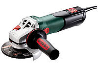 Metabo Шлифмашина угловая WEV 11-125 Quick , 125мм, 1100Вт, 2800-10500об/мин, 2.1кг Povna-torba это Удобно