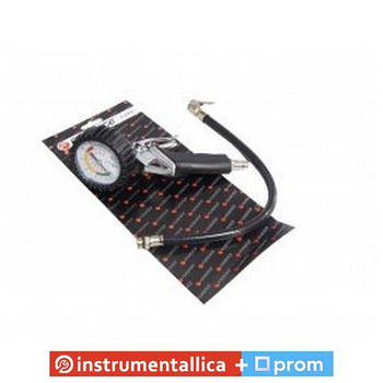 Пістолет для підкачування шин із манометром 0-16bar на блістері F-2370 Forsage