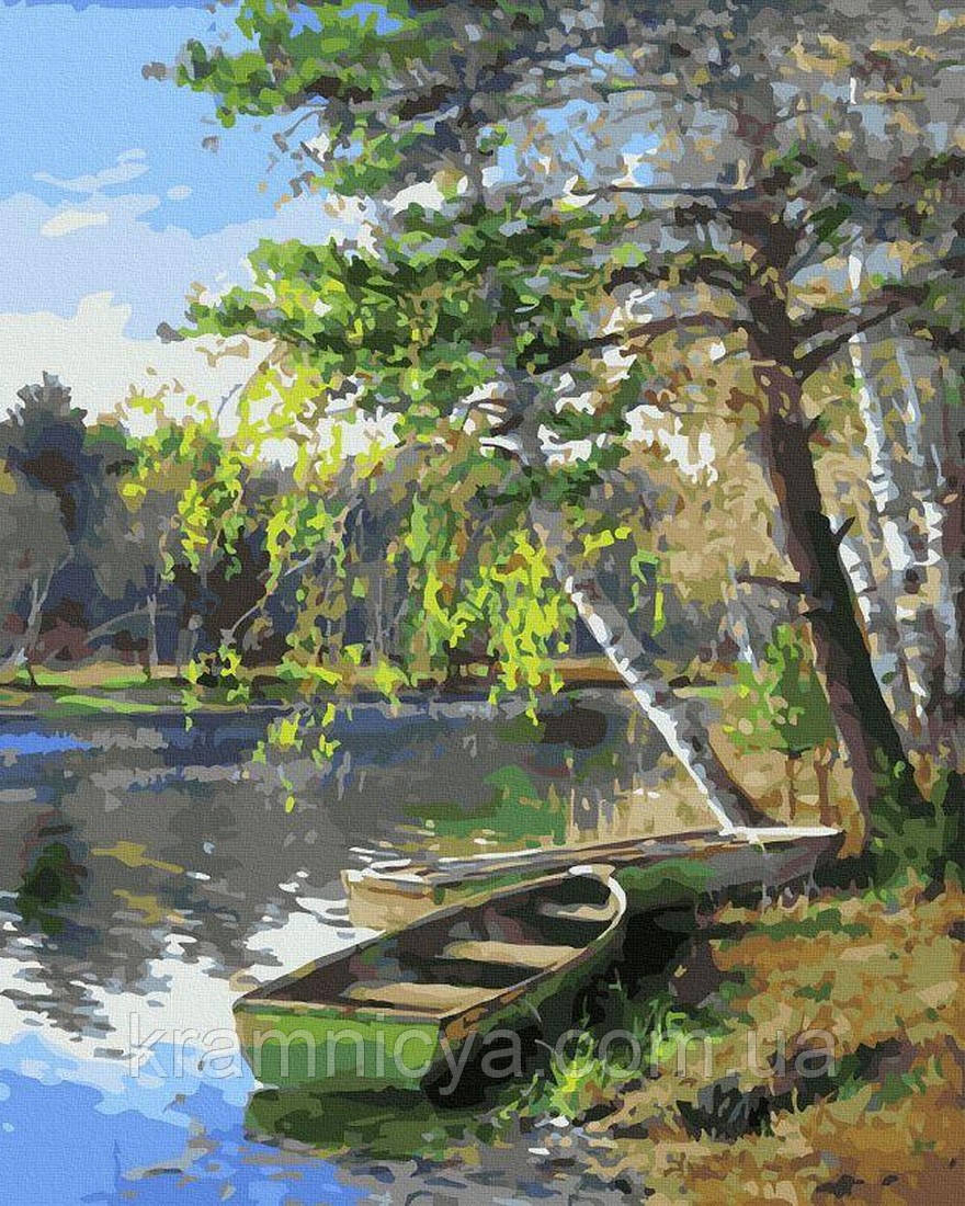 Картина за номерами Старий човен, 40х50 Rainbow Art (GX45786)