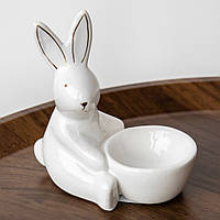 Подставка керамическая под яйцо Пасхальный Кролик 10х7х11 см 15007-002