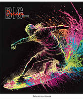 Зошит 96 арк лінія УФ лак 3332 Big dream 2025 хл, фото 3