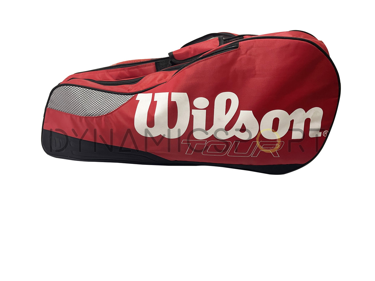 Сумка для ракеток великий теніс Wilson темно-червона (тенісна сумка)