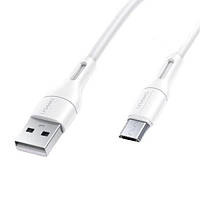 Кабель USB - microUSB 2А U68 1м белый USAMS ( ) SJ502USB02-Usams