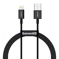 Кабель USB - Lightning 2.4A 2м черный BASEUS ( ) CALYS-C01-BASEUS