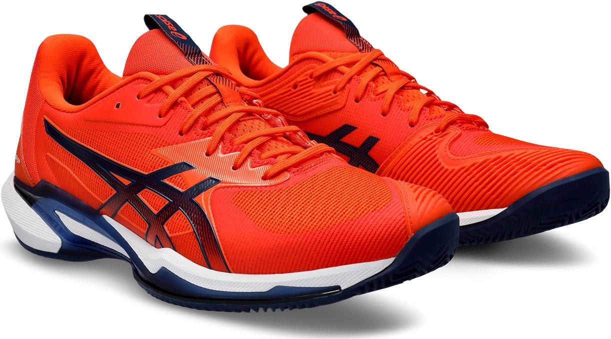 Чоловічі тенісні кросівки Asics Solution Speed FF 3 clay Помаранчевий 46 (1041A437-800 46)