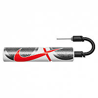 Насос NIKE ESSENTIAL BALL PUMP INTL WHITE/BLACK/BRIGHT CRIMSON NS (N.000.1484.136.NS)