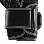 Боксерські рукавиці Everlast POWERLOCK TRAINING GLOVES Чорний, Сірий Уні 16 унцій (870310-70-816 16), фото 7