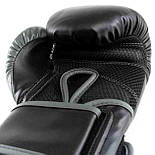 Боксерські рукавиці Everlast POWERLOCK TRAINING GLOVES Чорний, Сірий Уні 16 унцій (870310-70-816 16), фото 8