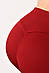 Лосини жіночі в рубчик  puch-up червоного кольору 175954M, фото 4
