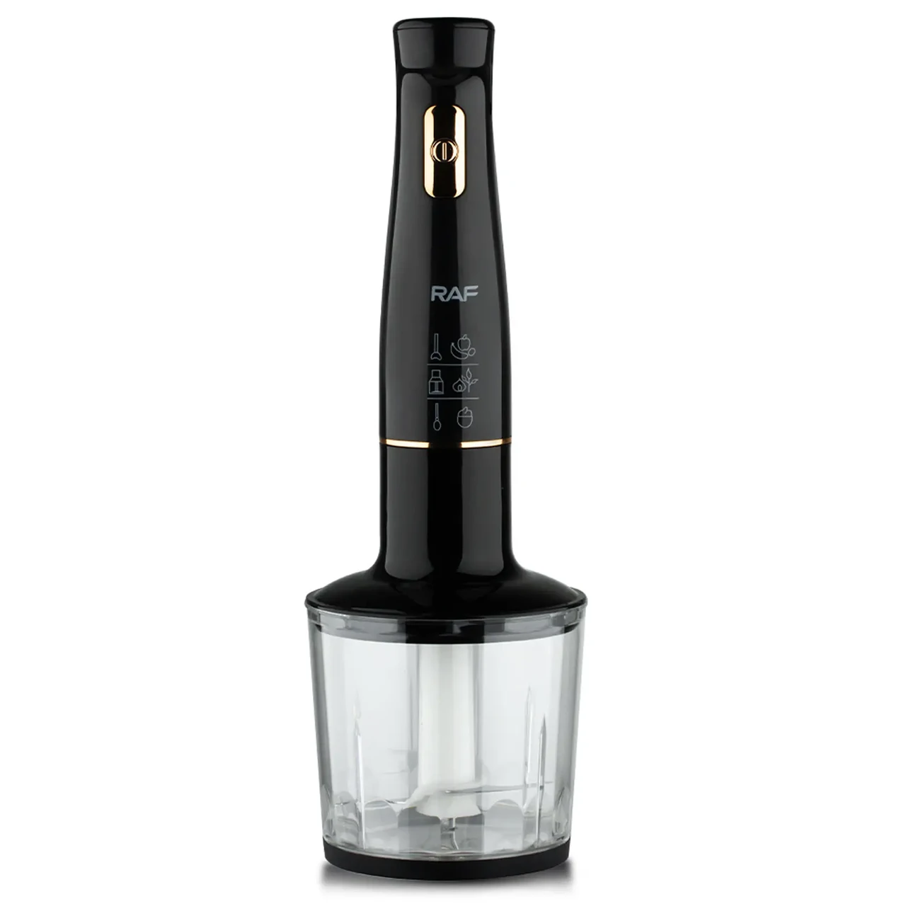 Immersion Blender: погружной блендер 4 в 1 1200W RAF SKY RS7319 с венчиком, черный - фото 4 - id-p2144862993