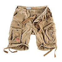 Мужские шорты Surplus Airborne Vintage Shorts Beige Gewas бежевые хлопковые повседневные шорты карго сурплюс