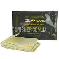 Гемостатический бинт Celox Z-Fold Hemostatic Gauze 7.6см х 3м(Белый)(1724559769755)