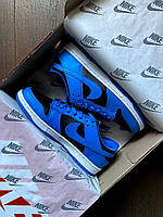 Блакитні чоловічі кросівки Nike Dunk Low Retro Blue 41-46