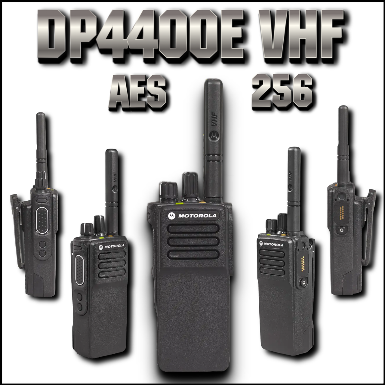 Цифрова рація Motorola DP4400e VHF AES 256 із шифруванням Прошита радіостанція моторола dp4400e ОПТ-РОЗДРІБ