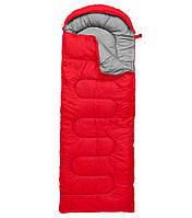 Спальный мешок зимний (спальник) одеяло с капюшоном E-Tac Winter Red Справа (R) hd