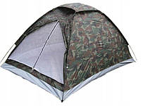 Туристическая палатка для 2 человек РОЗМА МОРО 190 см x 130 см Оливковый GS, код: 7739084