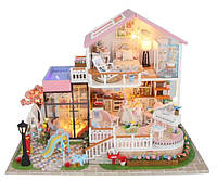 Кукольный домик 3D Румбокс CuteBee DIY DollHouse Вилла (V787SD) GS, код: 1295946