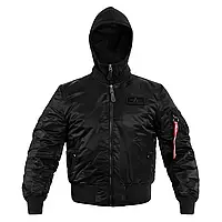 Куртка Alpha Industries MA-1 D-Tec SE - Black/Black