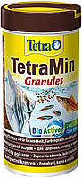 Корм Tetra Min Granules для аквариумныx рыб в гранулаx 250 мл (4004218139749) EJ, код: 7705048