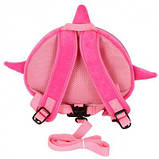 Рюкзак детский Supercute Акула, розовый (SF120-b), фото 2