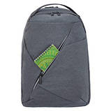 Рюкзак для підлітка (міський) Optima 17", чорний (O97441), фото 4