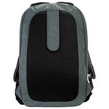 Рюкзак для підлітка (міський) Optima 17,5", чорний/синій (O97524), фото 2