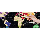 Скретч карта мира Travel Map Black World (4820191130074), фото 7