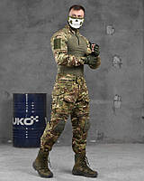 Тактический мужской костюм мультикам Combat G3 с наколенниками и усиленными локтями, военные костюмы ЗСУ