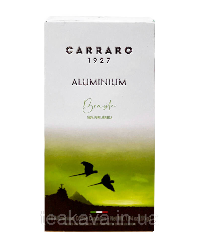 Кава в капсулах Carraro Aluminium Brasile NESPRESSO (моносорт арабіки), 10 шт (8000604003416)