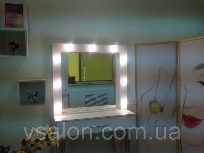 Белый стол для макияжа с подсветкой А30 (ID#395117678), цена: 6840 ...