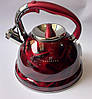 Чайник із свистком Edenberg EB-1911Red червоний 3л, фото 4