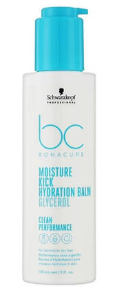 Бальзам для нормального та сухого волосся Schwarzkopf Professional Bonacure Moisture Kick Hydration Balm 150 мл, фото 1