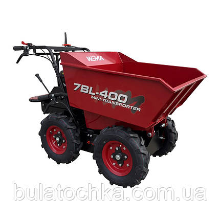 Міні самоскид Weima WM7BL-400, 4x4 (МУРАХА) Будівельний самоскид, Бензиновий візок колісний, фото 1