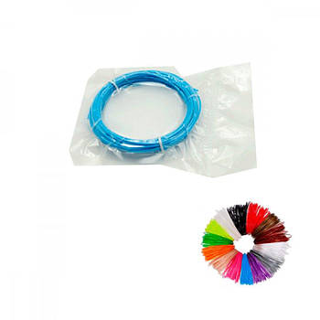 Стрижень запаска пластикова до 3D ручки 10 м блакитний 617866 G-Rich