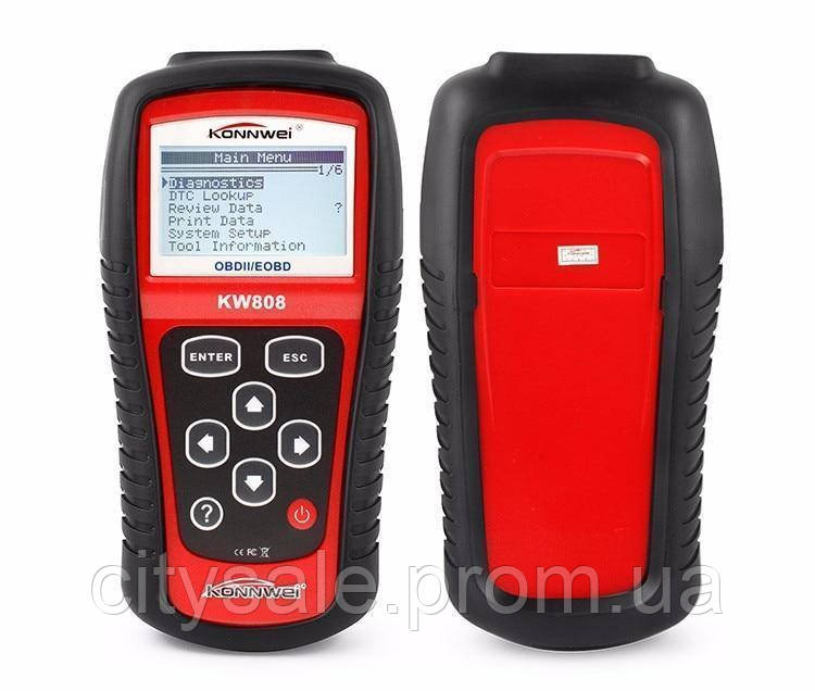 Автосканер MHZ OBDII EOBD Konnwei KW808 H[, код: 7408321 - фото 5 - id-p2145003809