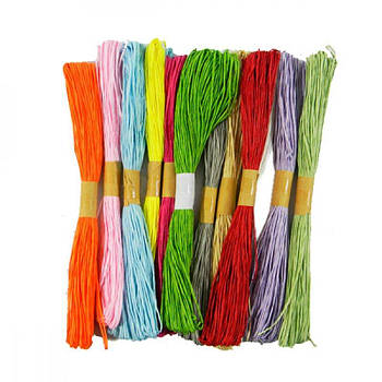 Рафія декоративна паперова 5-16891 Mix 108897 G-Rich