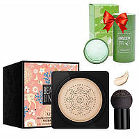 Кушон и спонжик Images Moisture Beauty Cream Concealer+ Подарок Маска стик для лица / Тональный крем для лица