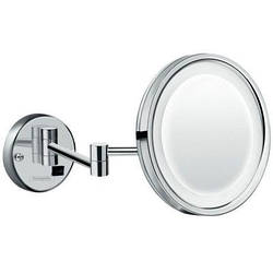 Дзеркало косметичне hansgrohe Logis Universal 73570000 з підсвічуванням LED