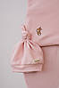Євро пелюшка 3-6 міс. (62-68 см) кокон на липучках з шапочкою Purl Зайчик MagBaby, фото 2