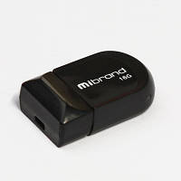 USB флеш наель Mibrand 16GB Scorpio Black USB 2.0 (MI2.0/SC16M3B) d