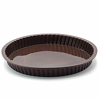 Форма для випічки силіконова Lessner Chef Choco 10243 25х25х3,5см кругла