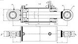 Гідроциліндр ГЦ125х63х200 навіски К-744, каталожний номер — МС125/63х200-3(4).11(515), фото 2